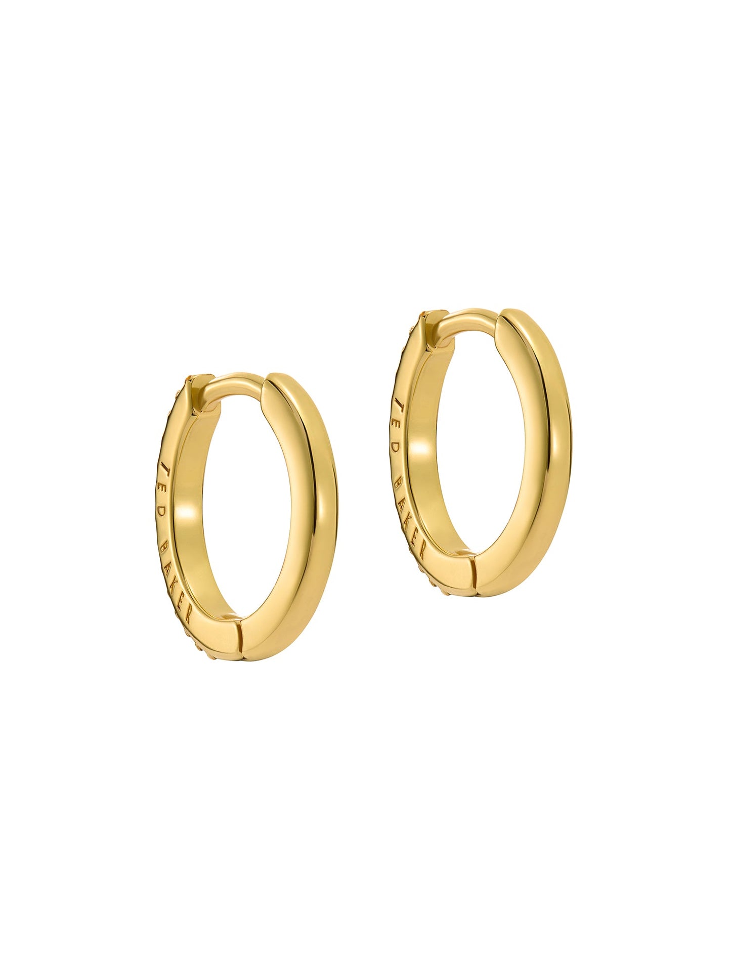 Women's Heplie Gold Crystal Hoop Earrings