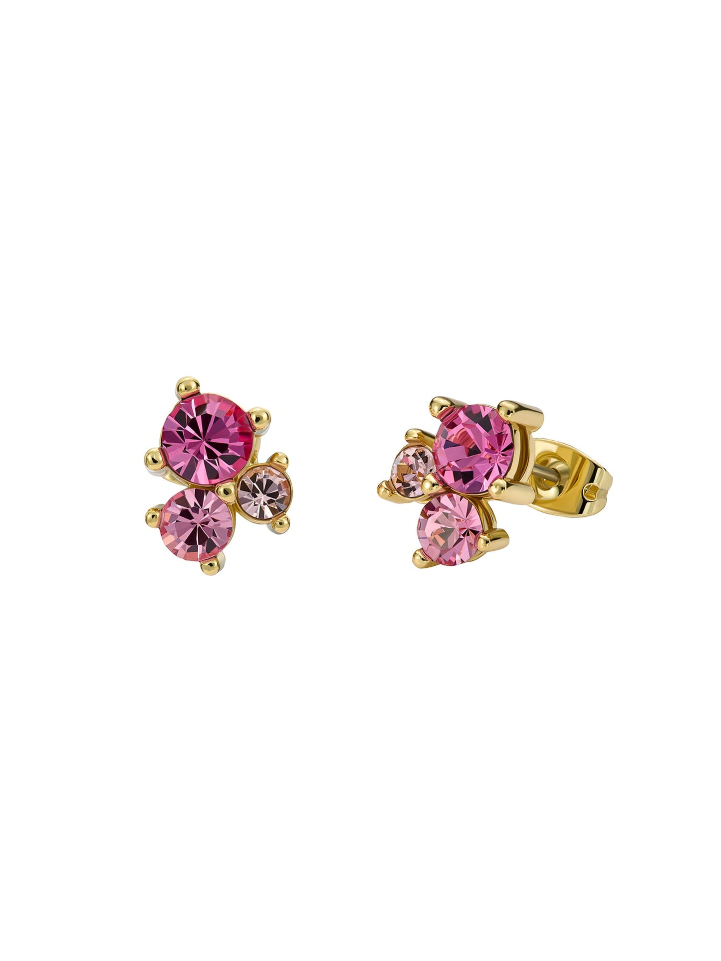 Women's Joyaa Multicol Jewel Cluster Stud Earrings