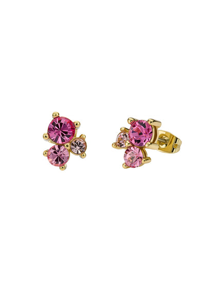 Women's Joyaa Multicol Jewel Cluster Stud Earrings