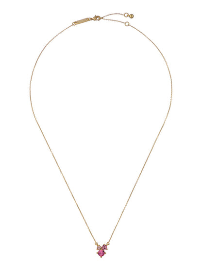 Women's Joyelle Multicol Jewel Cluster Pendant Necklace