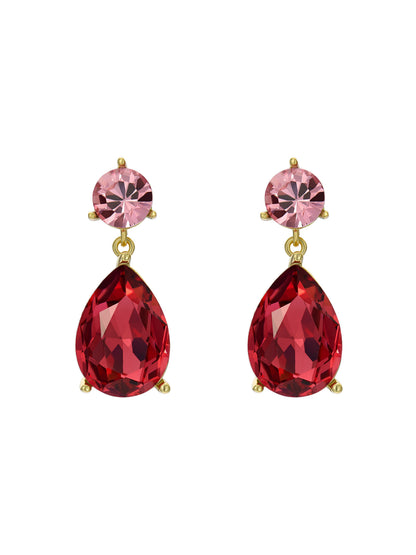 Women's TEAIRE: Crystal Teardrop Earrings