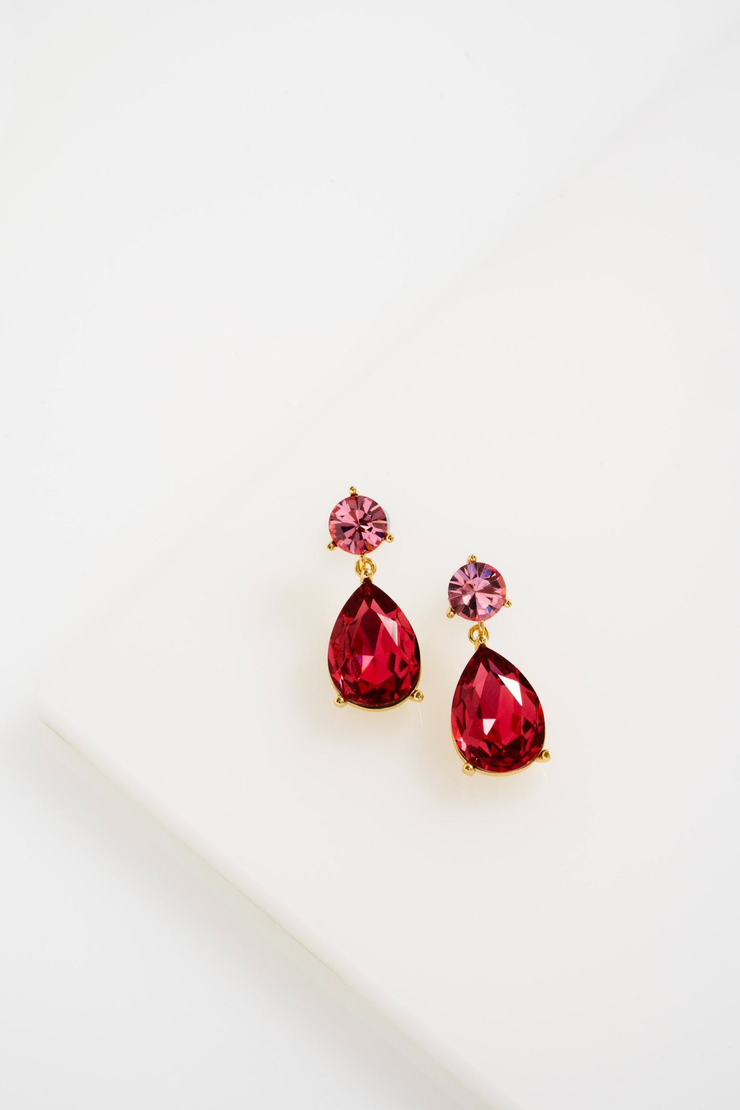 Women's TEAIRE: Crystal Teardrop Earrings