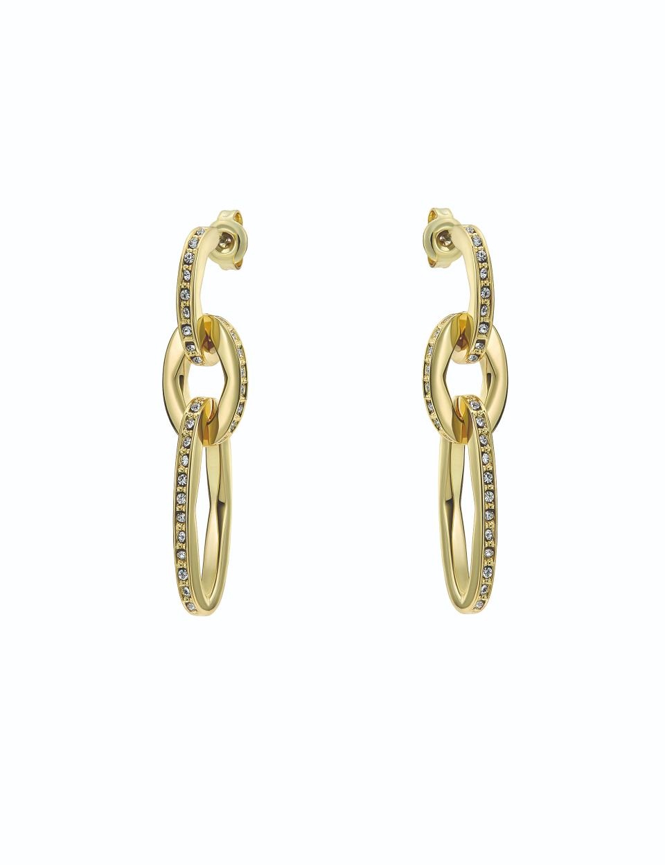 Women's SHIRINA: Crystal Shimmer Drop  Earrings