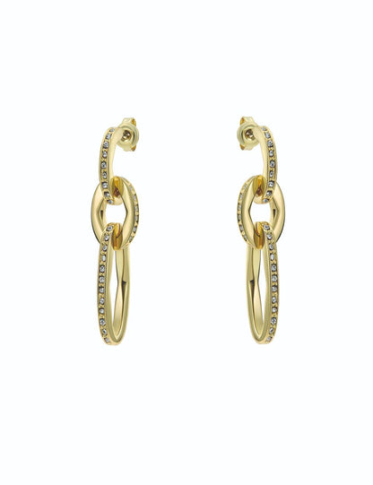 Women's SHIRINA: Crystal Shimmer Drop  Earrings