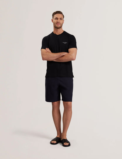 Men's TEBARS-SS Branded Script T Shirt