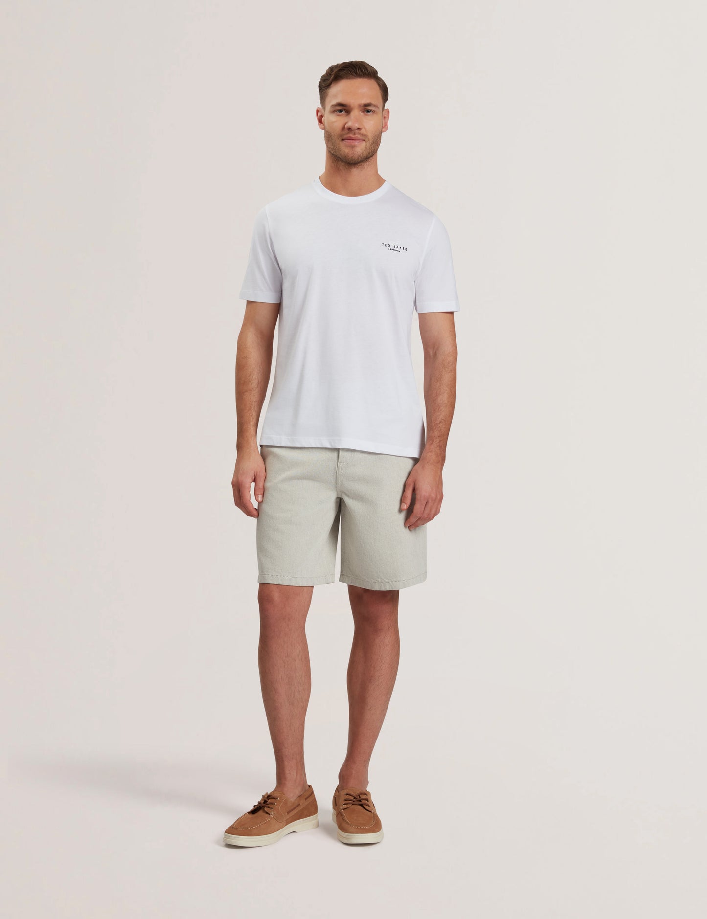 Men's TEBARS-SS Branded Script T-Shirt