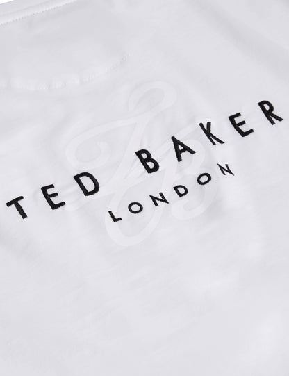 Men's TEBARS-SS Branded Script T-Shirt