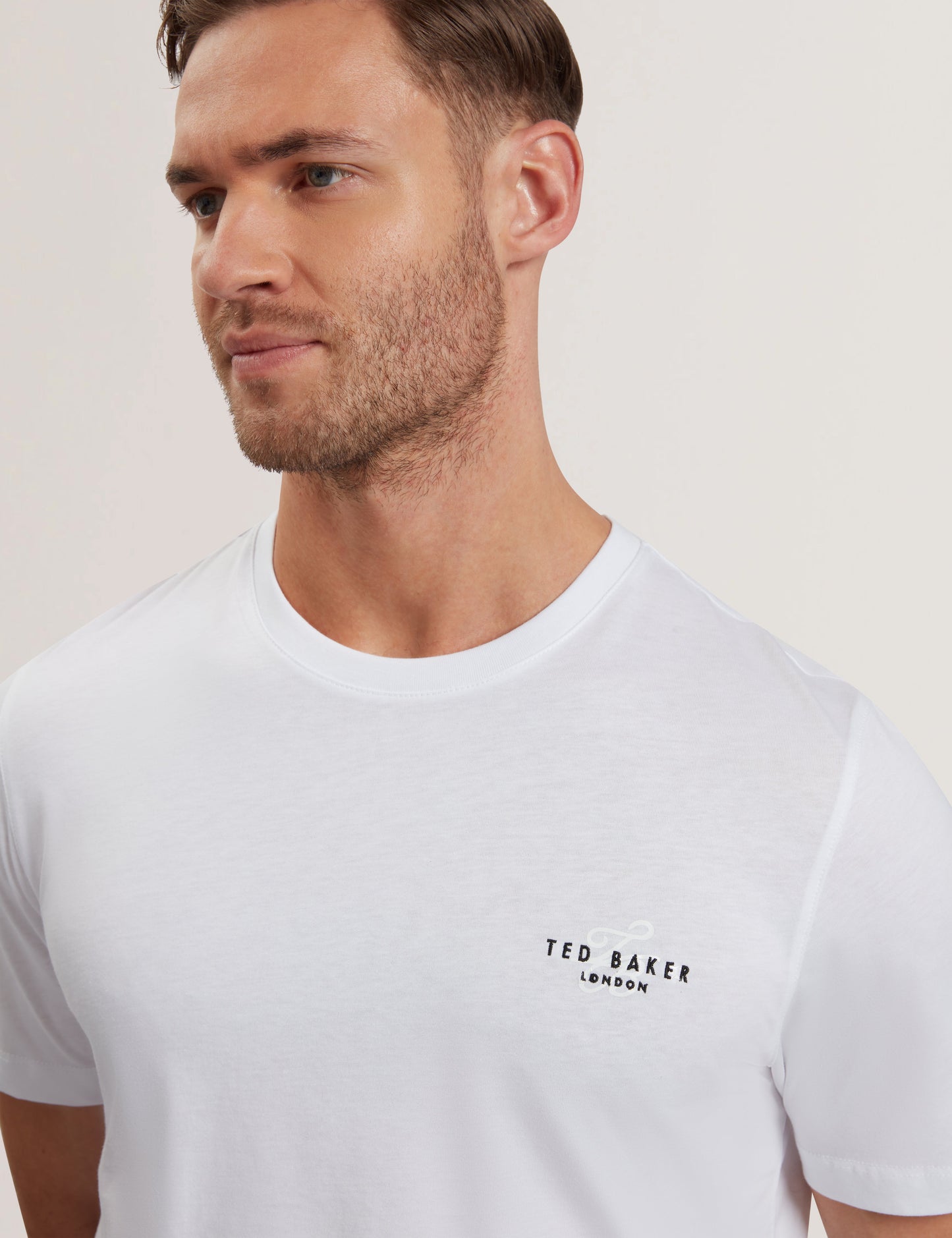 Men's TEBARS-SS Branded Script T-Shirt