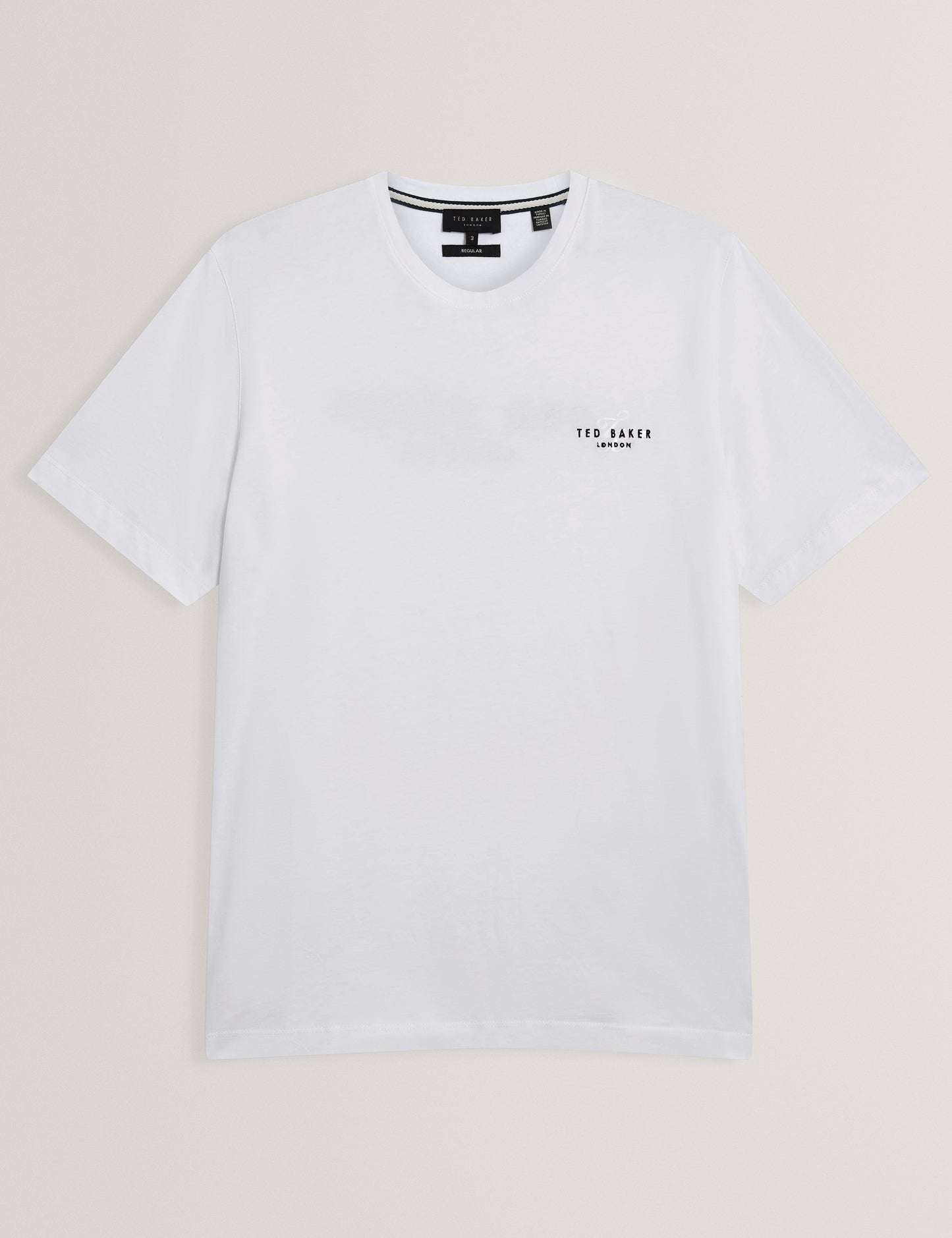 Men's TEBARS-SS Branded Script T-Shirt