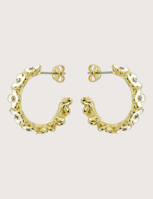 GARVI: Garland Hoop Earrings
