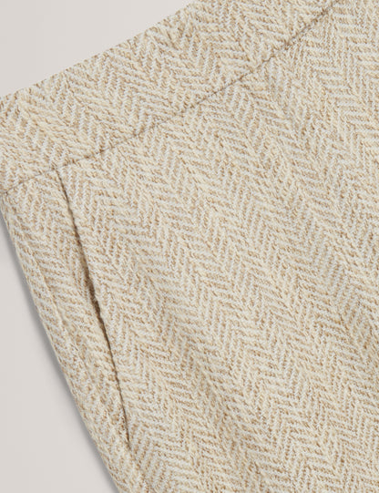 Women's VULPAT-Tailored Boucle Wide Leg Trouser