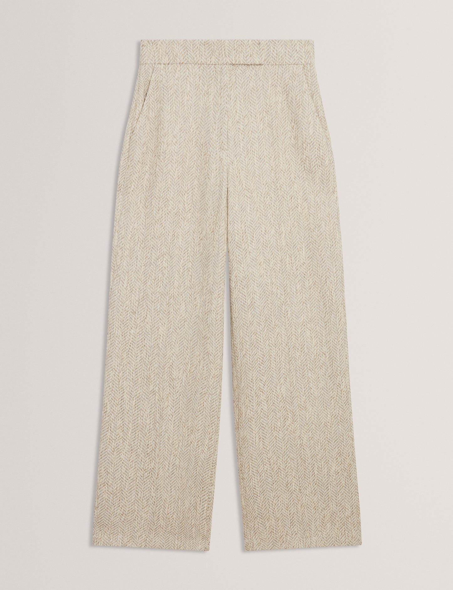 Women's VULPAT-Tailored Boucle Wide Leg Trouser