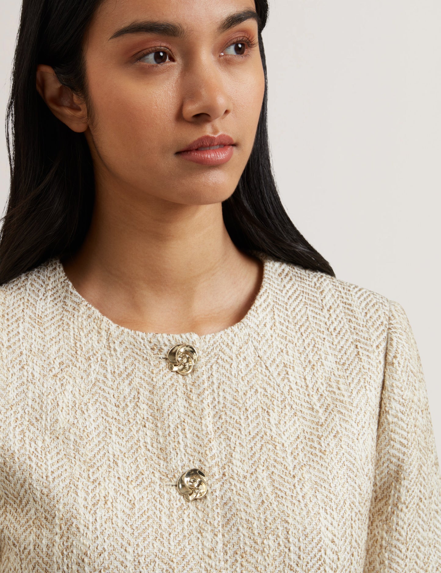 Women's VULPA-Tailored Boucle Fitted Cropped