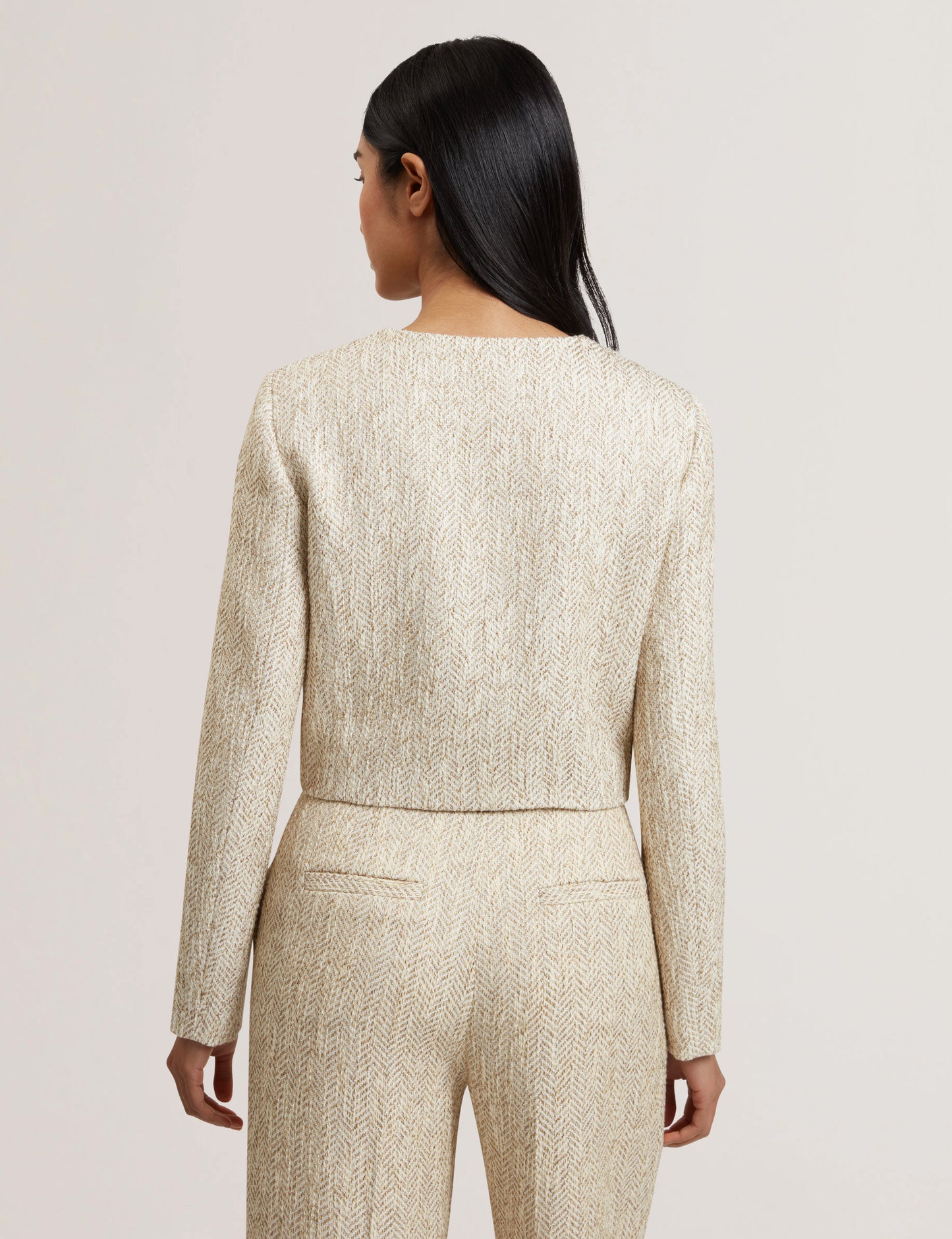 Women's VULPA-Tailored Boucle Fitted Cropped