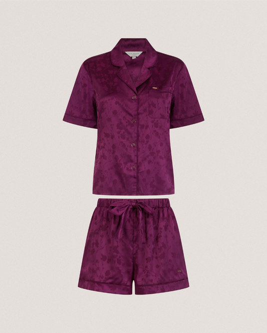 ZARA: Printed Satin Set