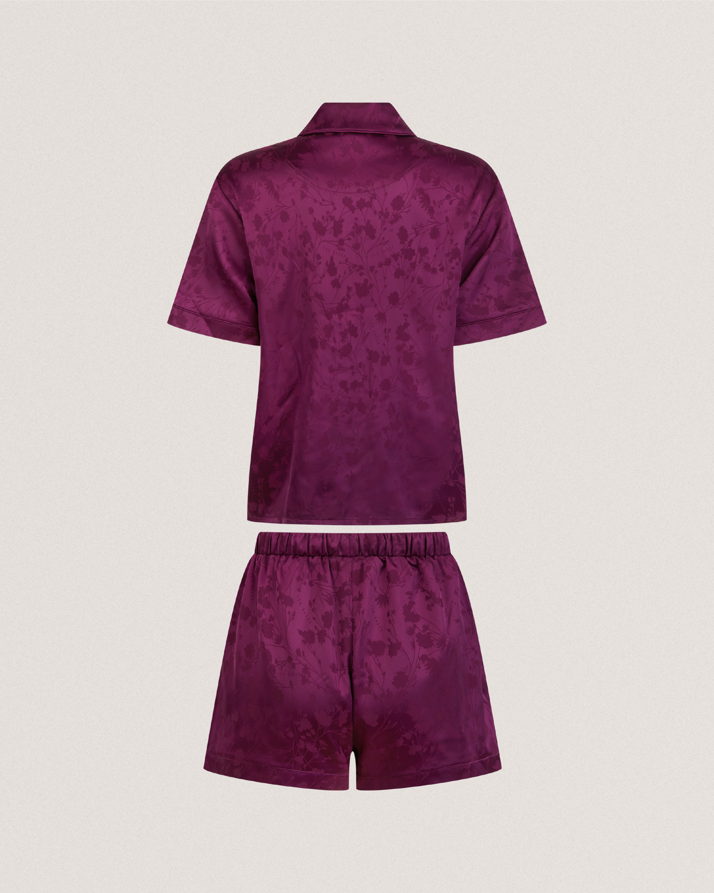 ZARA: Printed Satin Set
