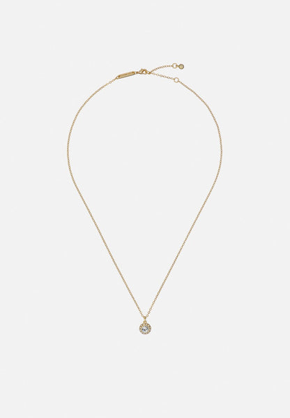 SOLTELL: Solitaire Sparkle Crystal Pendant Necklace
