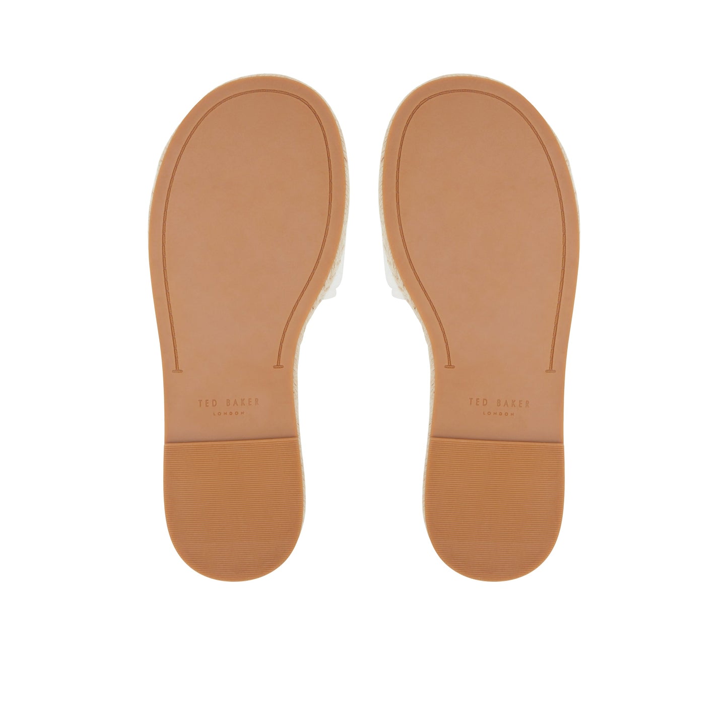 Women's Portiya-Flat Espadrille Sandal With Logo White